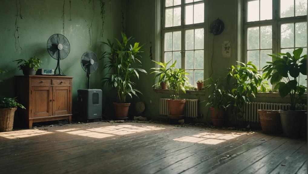 Mold inspection in Fair Oaks Ranch home